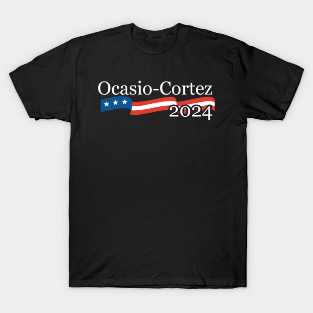Alexandria Ocasio Cortez 2024 T-Shirt by Flippin' Sweet Gear